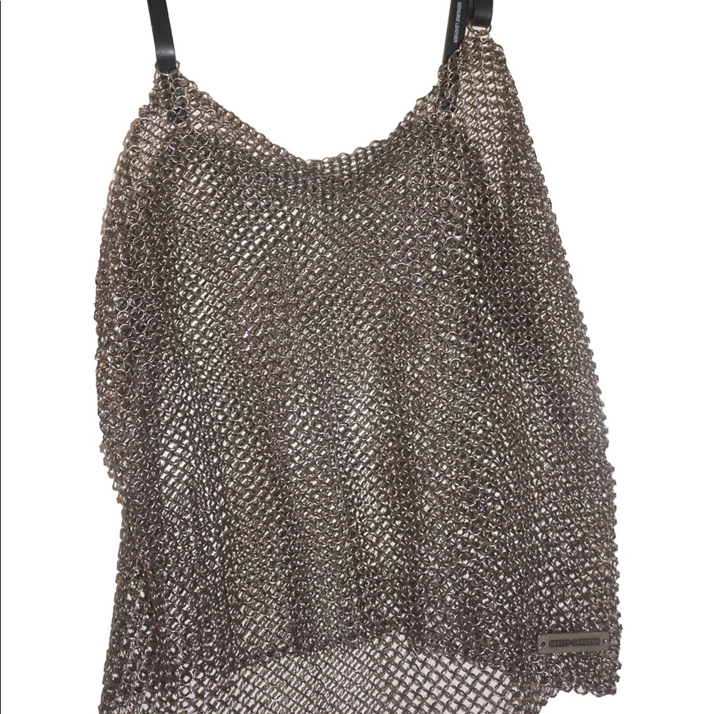 harley davidson chainmail top